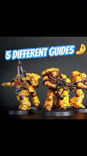Ultimate Guide to Painting Yellow Space Marines - #warhammer40k #spacemarines