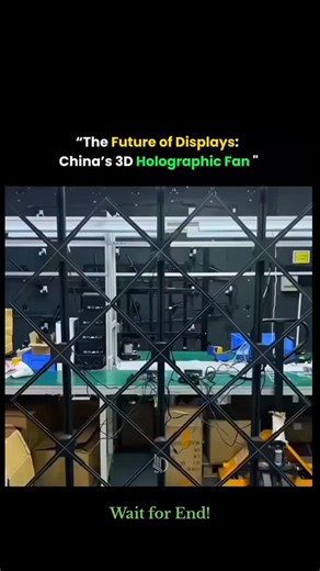 Explaining Everything ™ on Instagram: "The device shown in the image is a 3D holographic fan display, which creates the illusion of three-dimensional images or videos floating in mid-air. This effect is achieved using rapidly spinning LED blades that exploit the human eye's persistence of vision. How It Works Persistence of Vision (POV): The device relies on the human brain's tendency to retain an afterimage for a fraction of a second. High-Speed Rotation: The fan blades, which are equipped with