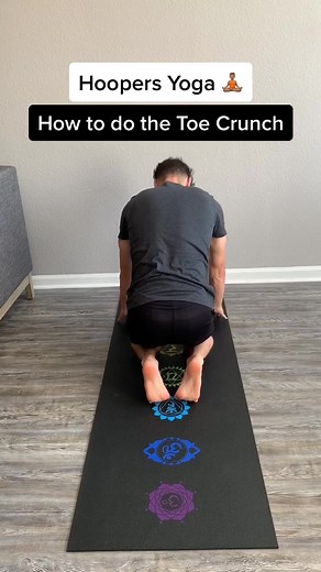 Hoopers Yoga Tips for Athletes | Toe Crunch Pose Tutorial