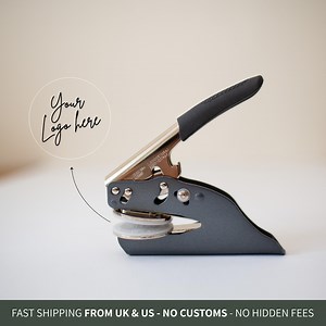 Custom Embosser Made From Your Logo for Business Branding, Stationery, & Packaging – Professional Logo Seal - Etsy