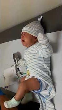 My baby's first shots💉