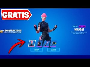 Como CONSEGUIR la SKIN *WILDCAT* GRATIS EN FORTNITE (sin la switch) EN 2021 *RAPIDO*
