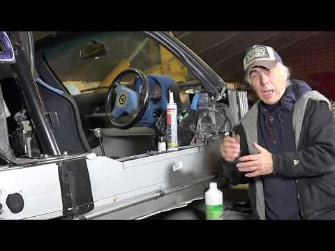 How to remove bonding residue from the car chassis and panels