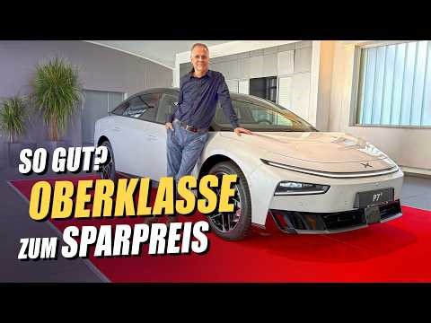 XPeng P7+ in its first test - Premium electric car WITHOUT EXTRA COST - How good is it really!