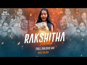 Rakshitha Talks Troll Dialogue Mix Dj Vajra - Tulu Troll Remix | Tulu Nonstop Dj Remix | Dance Mix