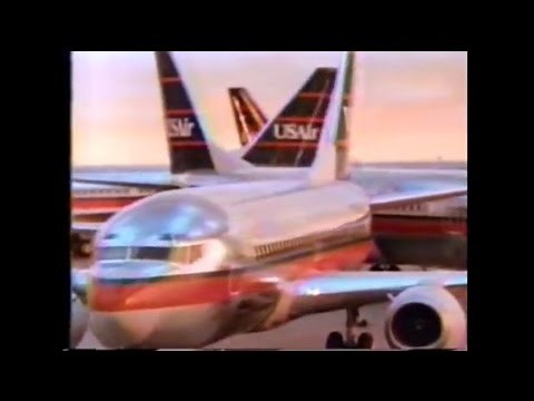 1989 USAir Dancing 737s Commercial