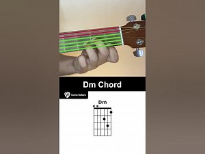 How To Play The Dm Chord On Guitar - Guvna Guitars