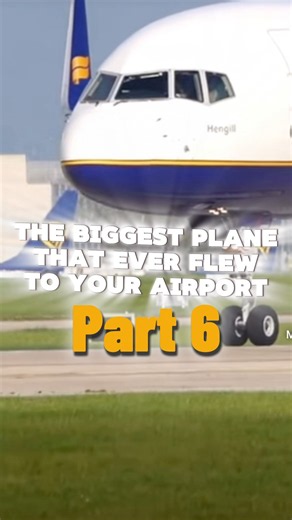 The biggest plane that ever flew to your airport | Part 6 | #plen #aviation