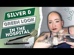 Silver Dreams & Olive Gleam 💚 | MAC Dazzlesticks Look in the Hospital