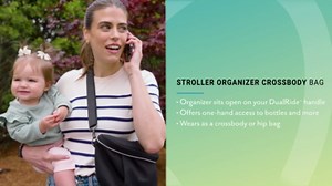 Evenflo Shyft DualRide Carryall Storage Bag (Black)