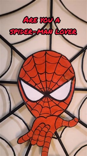 👉 Spider-Man Paper Craft 🕷️🔥 | Episode 4 Superhero Art #shorts #spiderman #craft