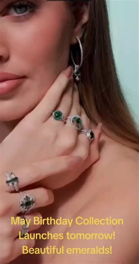 💚May birthday collection launches tomorrow! 💚 I will have preorders up tomorrow night and should have inventory in time for Thursday Nights live @ 7:00 pm cst! #surprisejewelryreveals #womanownedsmallbusiness #bpjewelry #emeralds