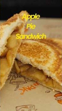 Apple Pie Sandwich Recipe | Crispy, Gooey & Ready in 10 Minutes