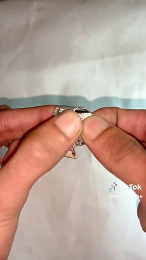 How to Fold a Dollar Bill into a Beautiful Ring