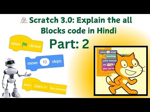 Scratch 3.0 Full Tutorial in Hindi | All Block Codes Explained Step by Step!