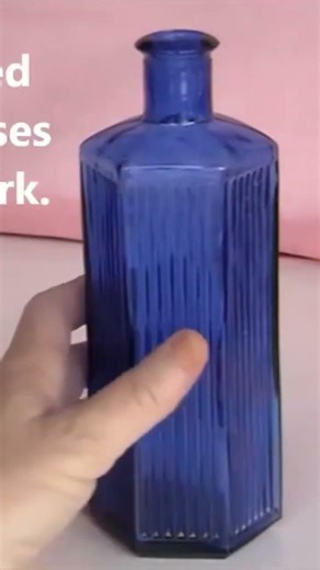 OLD BLUE BOTTLES FOUND