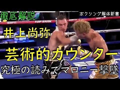 井上尚弥 VS モロニー あの芸術的カウンターを徹底解説