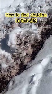 How to find obsidian in the wilderness