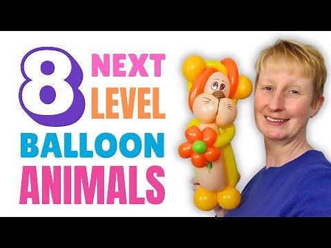 My 8 Favorite Designs - Balloon Animals That Wow! #balloonanimals
