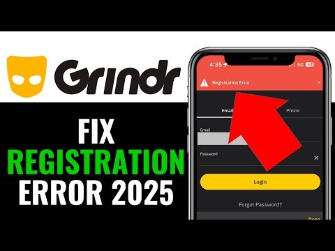 How to Fix Grindr Registration Error 2025 (EASY & FAST)