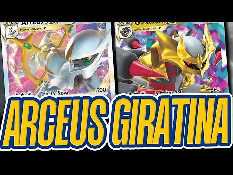 How to play the ARCEUS VSTAR /GIRATINA VSTAR deck! Pokemon TCG Live deck overview and gameplay!