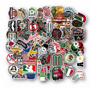 Funny Mexican Stickers: Humor & Culture Vinyl Decals - 100 Pack - Etsy