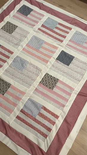 Make a USA Flag Quilt in 24 Hours
