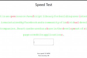 Typing Test
