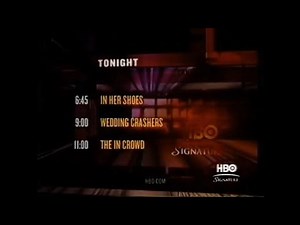 Tonight on HBO Signature promo 2007
