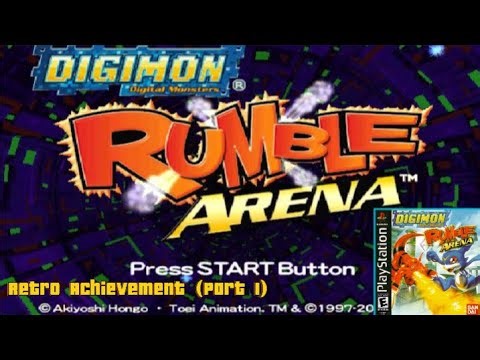 Digimon Rumble Arena Ps1 Retro Achievement Gameplay (Part 1)