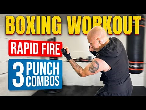 Rapid Fire Combos | Heavy Bag Edition | 3 Punch Boxing Combos