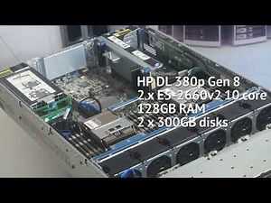 HP Proliant DL380p G8 (Generation 8)