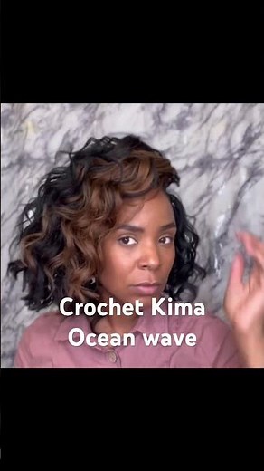 Crochet Kima ocean wave bob tutorial