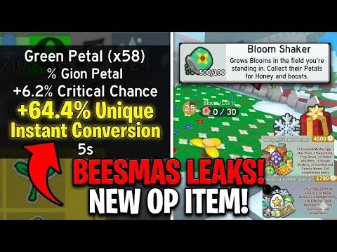 BLOOM SHAKER IS TOO OP! 😱 Beesmas Test Realm Bee Swarm Simulator