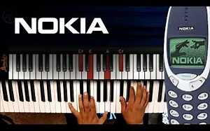 NOKIA手机铃声钢琴教程！