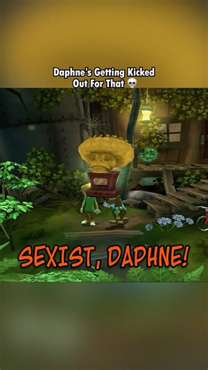 Daphne Got Kicked Out Of The Gang 😭 #funnymoments #scoobydoo #spookyswamp #fyp #shorts #ps2
