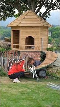 Tricks to make a strong bamboo and iron cage for naughty piglets!