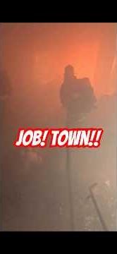 STOCKTON FIRE GOES TO WORK: Fully Involved Victorian House Fire! 🚒🔥 #firefighter #firefighting