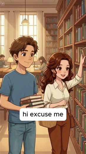 Easy English Conversation: Asking for Help at the Library 📚 | English for Beginners