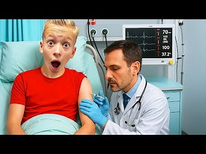 🚑 The whole family at the HOSPITAL 😭 Mircea is afraid of the INJECTION 💉 He almost fainted 😭