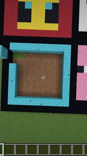 Minecraft falling sand art 10!