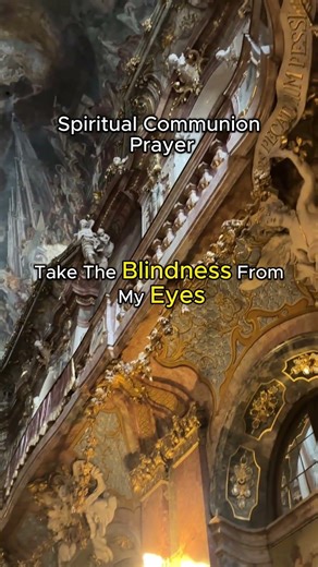 The spiritual communion prayer #catholicfaith #catholicprayer #gregorianchant