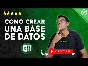 Cómo CREAR una BASE DE DATOS en Excel | 📊 Primer paso 📊