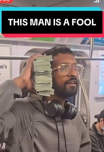 Foolish NYC Subway Traveler with $100k, Foolishness, Danger
