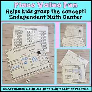 Place Value Math Center