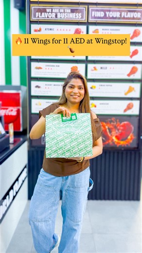 The Walking Lens 📸| on Instagram: "🔥 11 Wings for 11 AED at Wingstop! 🍗 Your 11:11 wish just came true! ✨ Get 11 Classic Wings for just 11 AED — only on 11 November, from 12 PM to 5 PM ⏰ 🍗 Choose any one flavor from their wide list! 1 order per customer | Dine-in & Takeaway only 📍 Available only at these stores: Uptown Mirdif – Dubai Silicon Central – Dubai Jumeirah – Dubai DIP – Dubai Al Hamra – RAK Lulu Mall – Fujairah Souq Al Beri – Abu Dhabi Airport Road – Abu Dhabi Al Wahda Mall – Abu 