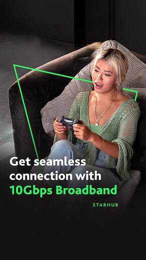 The Broadband plan that has everything that you need to power up. Get all-inclusive 10Gbps Broadband that comes with a free WiFi 7 router, installation and WiFi coverage consultation! | StarHub