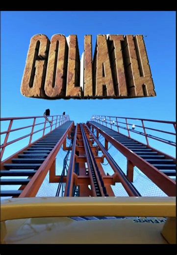 Take a ride on Goliath Six flags Magic Mountain #yourfav#magicmountain | six flags magic mountain
