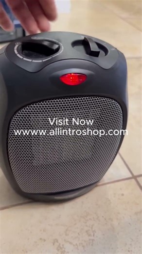 Stay Warm Anywhere! Amazon Basics Ceramic Space Heater Review (1500W Compact & Safe)
