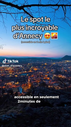 Le meilleur spot de coucher de soleil à Annecy 🌇